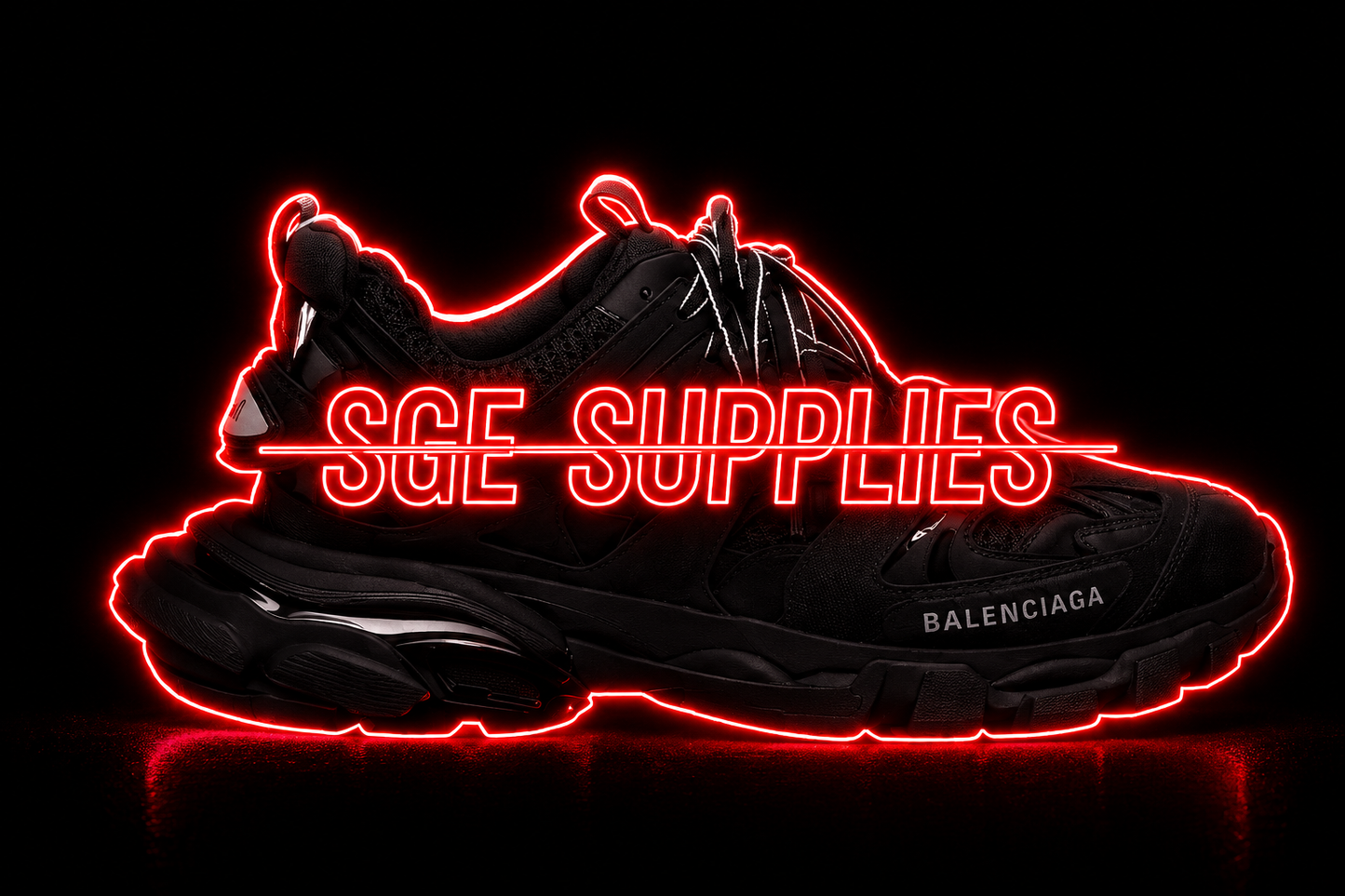 inspired by “Balenci tracks LED”